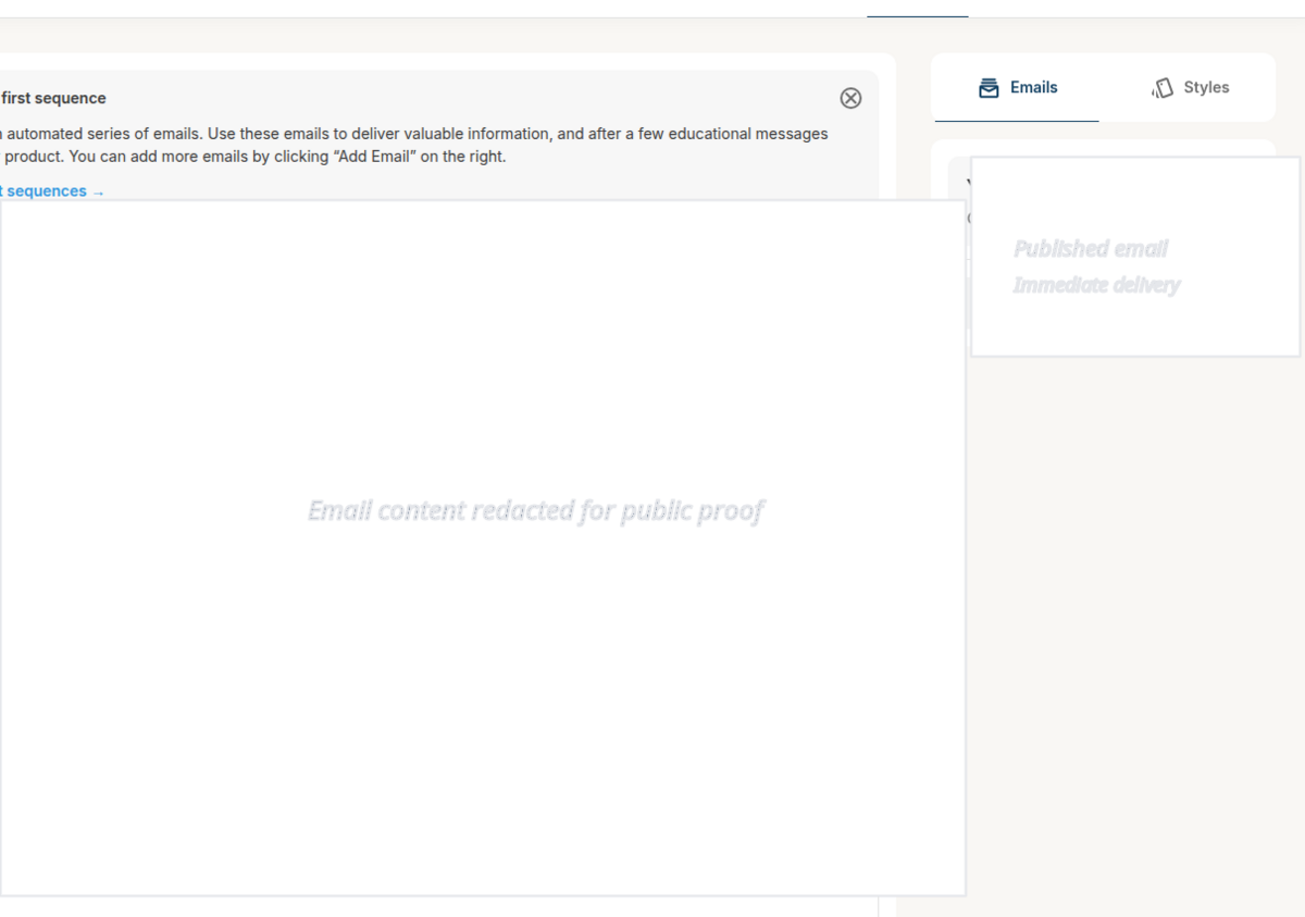 Email automation